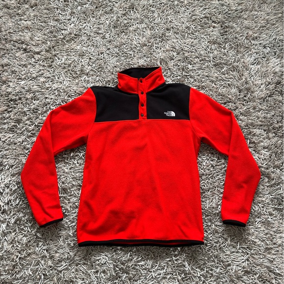 The North Face Other - The North Face TKA Glacier 1/4 Snap-Neck Fleece Pullover - Men's Sz Medium